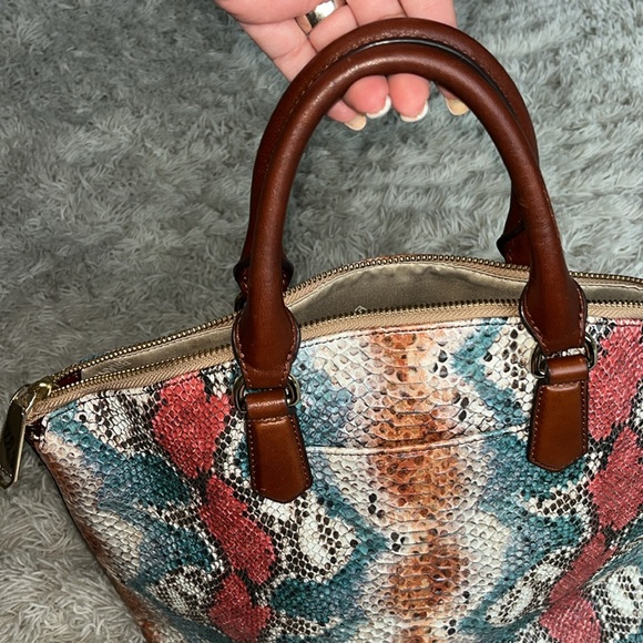 Gorgeous Brahmin Large Duxbury Satchel Bag - Picture 13 of 16